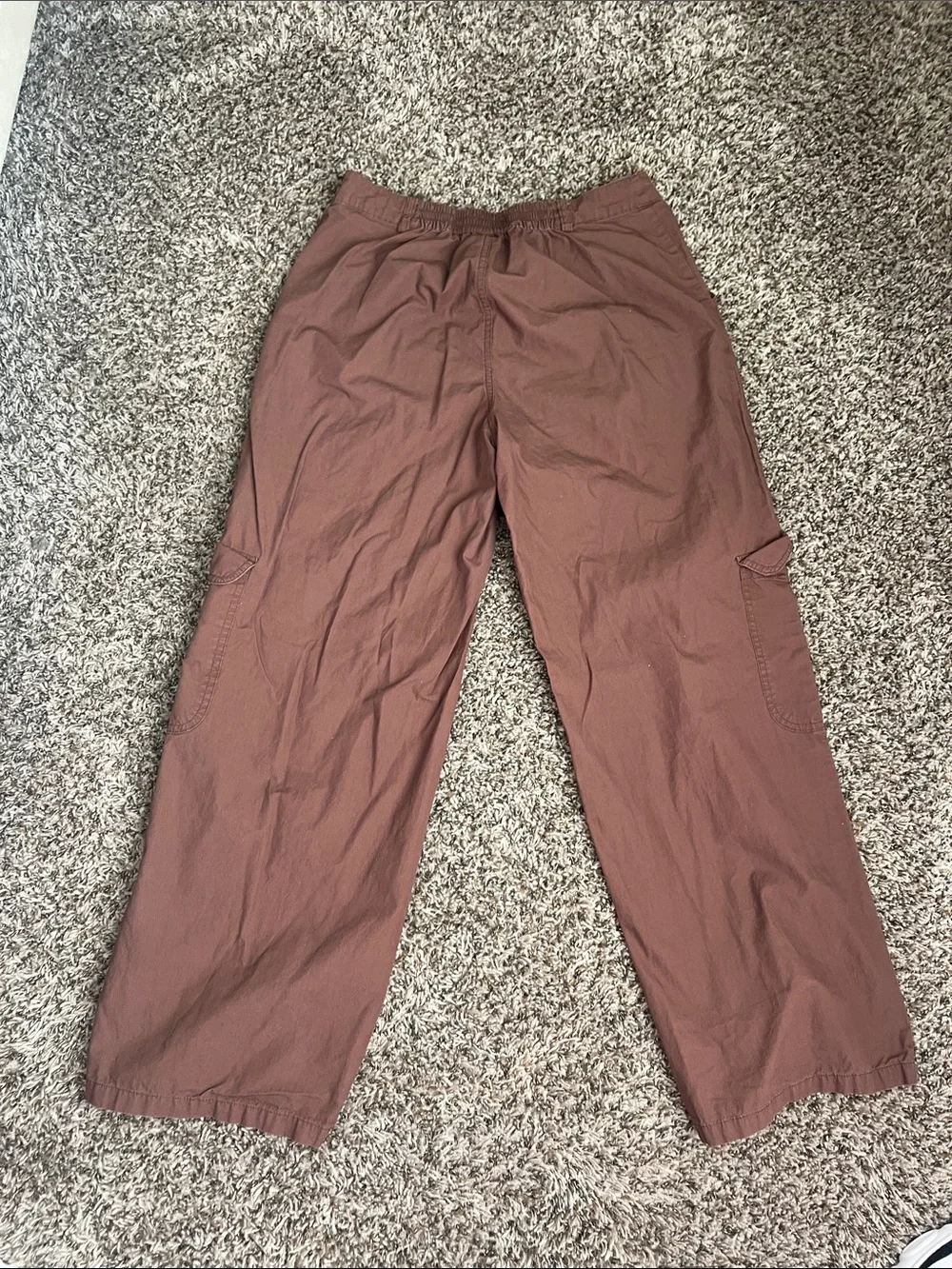 wild fable Brown Wide-Leg Cargo Pants